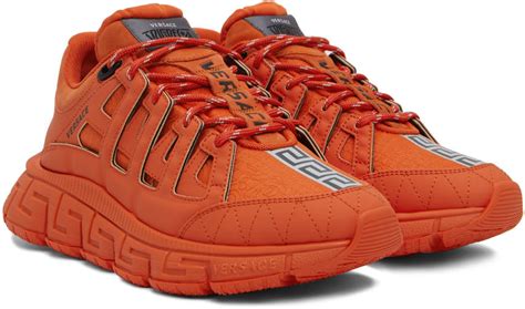 versace trigreca orange|trigreca Versace sneakers.